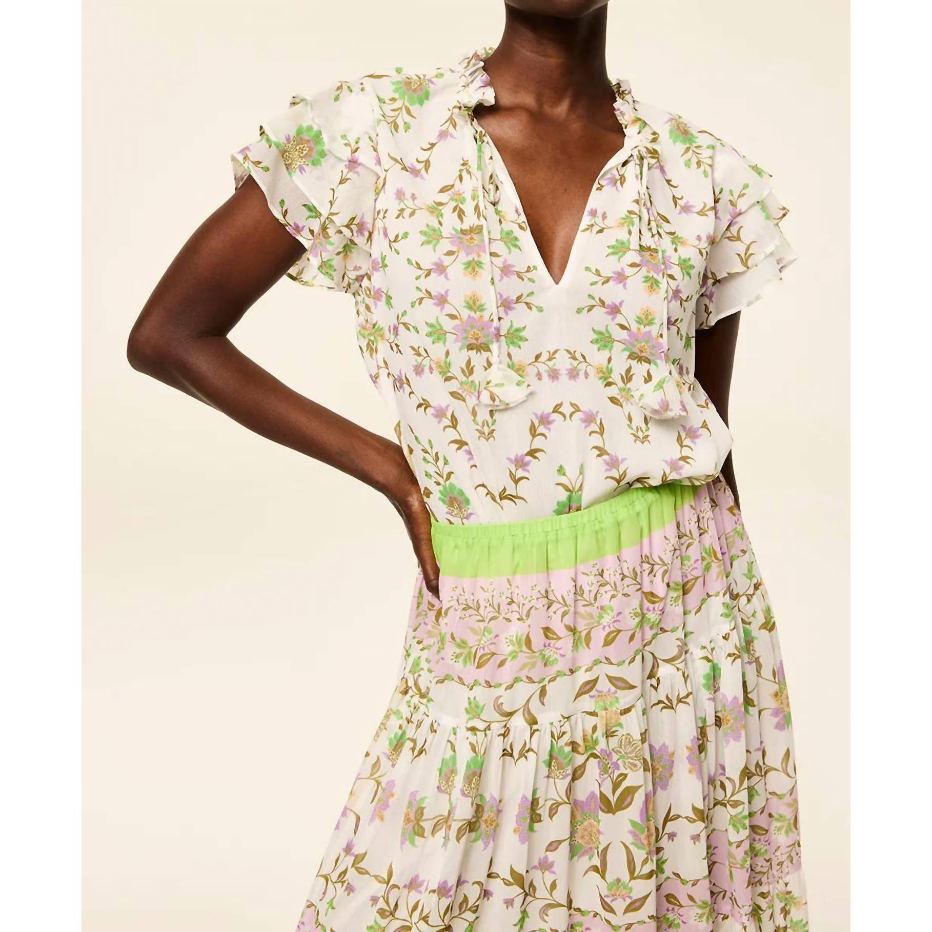 New Misa Los Angeles Maria Top In Secret Garden